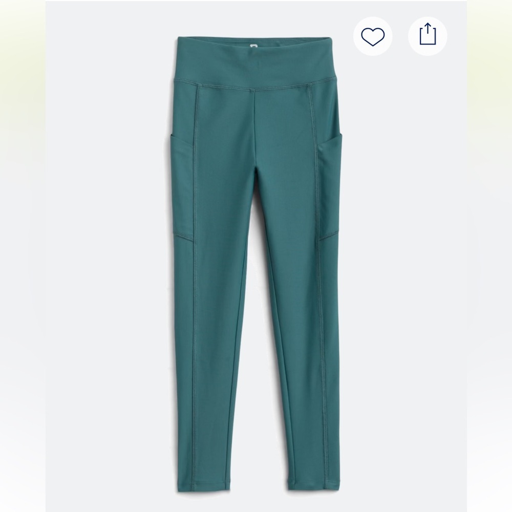 Kids Teal Leggings